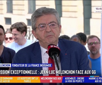Replay Les Grandes Gueules - Jean-Luc Mélenchon face aux GG