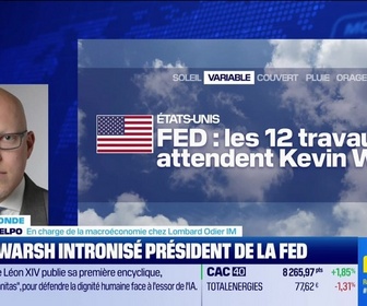 Replay BFM Bourse - L'éco du monde : Les 12 travaux de Kevin Warsh - 25/05