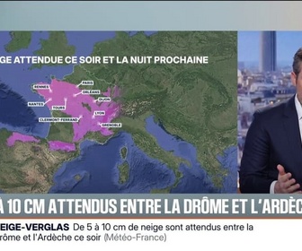 Replay BFM Première - Où va-t-il neiger pendant le réveillon?