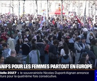 Replay 20H BFM - 8-Mars: journée de manifestations à Paris pour les droits des femmes