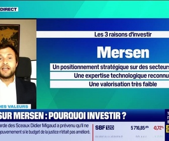 Replay Tout pour investir - Le match des valeurs : Zoom sur Mersen et Infotel - 15/10