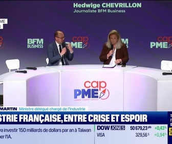 Replay La grande interview d'Hedwige Chevrillon - Sébastien Martin (Ministre délégué chargé de l'Industrie) : L'industrie française, entre crise et espoir - 27/05