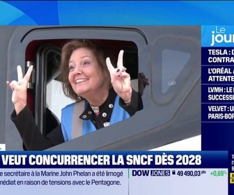 Replay Good Morning Business - Velvet veut concurrencer la SNCF dès 2028