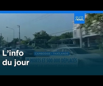 Replay L'info du jour | 10 décembre 2025 - Soir