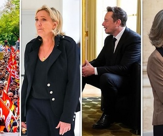 Replay Le club : front social, Marine Le Pen, Anne Genetet, Elon Musk - 28 minutes