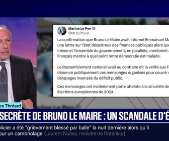 Replay 20H BFM - LE CHOIX D'YVES THRÉARD - Lettre secrète de Bruno Le Maire: un scandale d'État ?