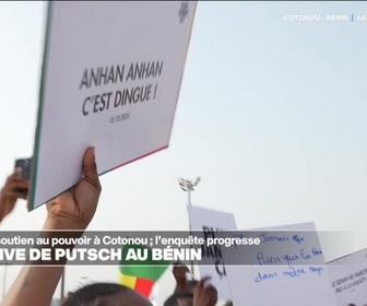 Replay Journal de l'Afrique - Bénin : marche de soutien au pouvoir à Cotonou