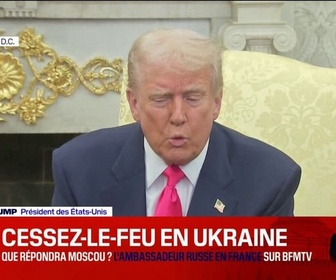 Replay BFM Story - Donald Trump: L'Union européenne est très dure avec nous