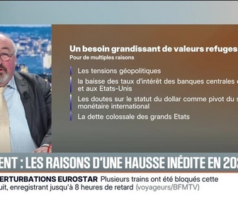 Replay BFM Première - BFM éco : Or/Argent, les raisons d'une hausse inédite en 2025 - 31/12
