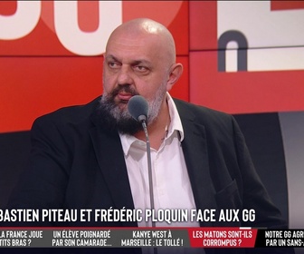 Replay Les Grandes Gueules - Invités : Sébastien Piteau, ancien surveillant pénitentiaire et Frédéric Ploquin, journaliste spécialiste du grand banditisme