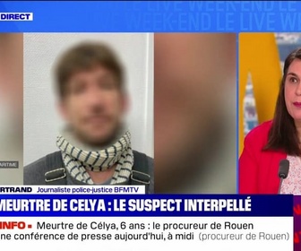 Replay Le Live Week-end - Meurtre de Celya : le suspect interpellé - 13/07