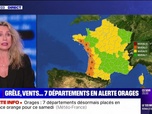 Replay BFM Story Week-end - Story 1 : Grêle, vents... sept départements en alerte orages - 31/08