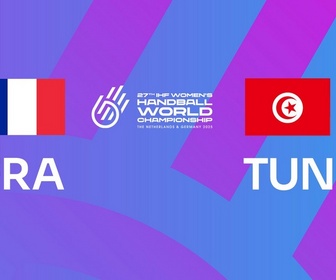 Replay Championnat du Monde féminin de handball 2025 - Handball Championnat du monde Féminin - Tour Préliminaire - France / Tunisie du 28 novembre 2025