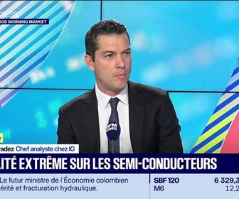 Replay Good Morning Market - Volatilité extrême sur les semi-conducteurs