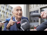 Replay L'ancien président de la FIFA, Sepp Blatter, soutient les appels au boycott de la Coupe du...