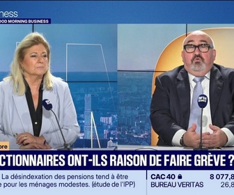 Replay Face à Lechypre - Emmanuel Lechypre face à Hedwige Chevrillon : Les fonctionnaires ont-ils raison de faire la grève ? - 28/09