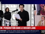 Replay BFM Grand Soir - Epstein/Lang : l'Institut du Monde Arabe perquisitionné - 16/02