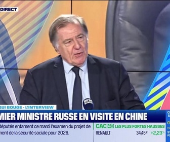 Replay Le monde qui bouge - L'Interview : Le Premier ministre russe en visite en Chine - 04/11