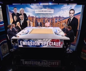 Replay Les émissions spéciales - Édition spéciale - Crise politique : la censure inévitable ?(2) - 13/10