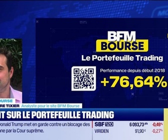 Replay BFM Bourse - Le point sur le portefeuille trading - 09/12