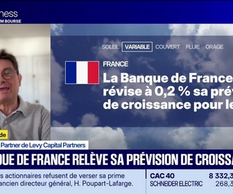 Replay BFM Bourse - L'éco du monde : La Banque de France relève sa prévision de croissance - 10/07