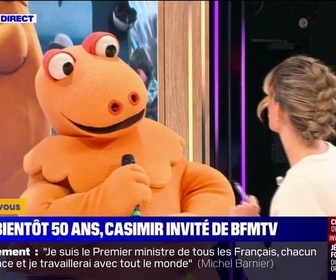 Replay Culture et vous - Bientôt 50 ans, Casimir invité de BFMTV - 13/09