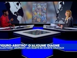 Replay Afrique Hebdo - Avec son style figuro-abstro, Alioune Diagne explore le thème de l'immigration
