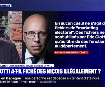 Replay BFM Story - Story 4 : À Nice, Éric Ciotti soupçonné de fichage illégal - 14/08