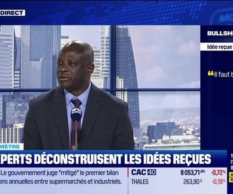 Replay BFM Bourse - Bullshitomètre : Il faut baisser les taux - FAUX répond François Dossou - 20/01