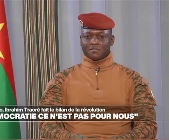 Replay Journal de l'Afrique - Burkina Faso, Ibrahim Traoré fait le bilan de l'an 1 de la Révolution