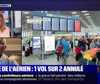 Replay Perrine jusqu'à minuit - Grève des contrôleurs aériens : la grande pagaille - 03/07