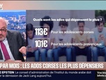 Replay BFM Première - BFM éco : 113 euros par mois, les ados corses les plus dépensiers - 17/02