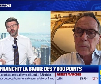 Replay BFM Bourse - USA Today : Le S&P s'offre les 7 000 pts alors que le dollar chute, par Thierry Guille - 28/01
