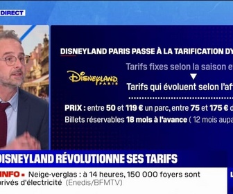 Replay La chronique éco - De 50 à 175 euros, Disneyland révolutionne ses tarifs