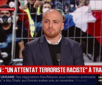 Replay BFM Grand Soir - Macron : Un attentat terroriste raciste à Trappes - 23/10