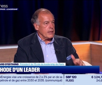 Replay BFM Entreprise - Henri Giscard d'Estaing : Le leadership n'est pas un projet solitaire