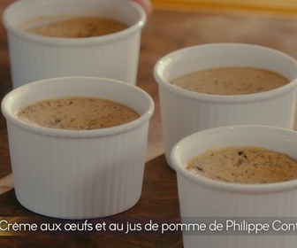 Replay Petits Plats en équilibre - Creme aux oeufs et au jus de pomme de Philippe Conticini