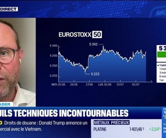 Replay BFM Bourse - Alerte traders : les seuils techniques incontournables sur les marchés et les valeurs - 02/07