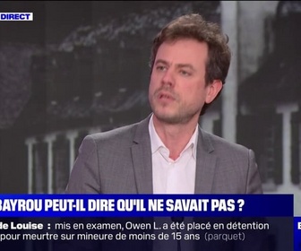 Replay BFM Story - Affaire Bétharram: Tout contredit la version de monsieur Bayrou (...) il ment, affirme Paul Vannier (LFI)