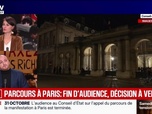 Replay BFM Grand Soir - Parcours à Paris : fin d'audience, décision à venir - 30/10