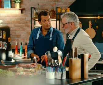 Replay Petits Plats en équilibre - Hampe grillée à sec et mayonnaise aux anchois