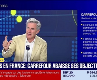 Replay BFM Bourse - Le rendement de l'OAT à 10 ans atteint 5% pour la première fois depuis juillet 2002. Carrefour : pire séance de son Histoire