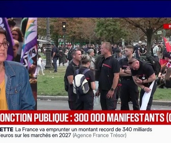 Replay Marschall Truchot : Fonction publique, 300 000 manifestants (CGT) - 29/09