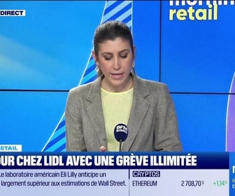 Replay Morning Retail : Coup dur chez Lidl avec une grève illimitée, par Eva Jacquot - 07/02