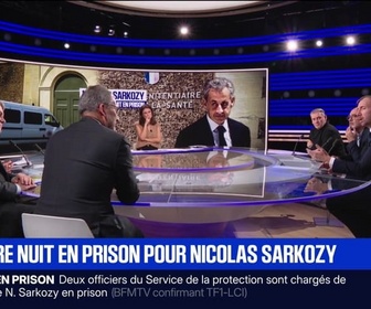 Replay BFM Grand Soir - Nicolas Sarkozy : sa première nuit en prison - 21/10