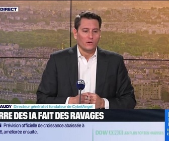 Replay Le 18/19 d'Hedwige Chevrillon - Grande Interview - Erwan Keraudy (CybelAngel) : La bulle de l'IA va-t-elle éclater un jour ? - 03/03