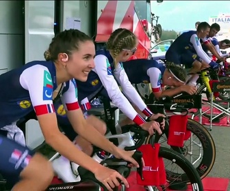 Replay Cyclisme sur route - Championnat d'Europe - contre-la-montre relais mixte