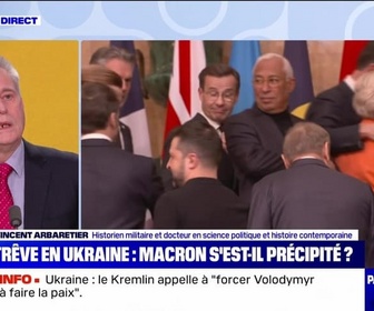 Replay Parlons info ! - Trêve en Ukraine : Macron s'est-il précipité ? - 03/03