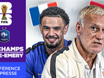 Replay Bleus - La conférence de presse de Deschamps et Zaïre-Emery avant France - Espagne
