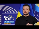Replay Europe Today : Zelensky à Bruxelles, Kyiv se tourne vers l'Europe, tensions avec les USA